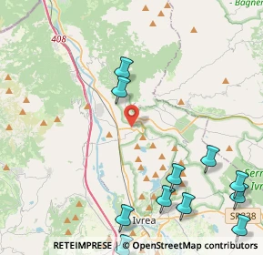 Mappa Via Marconi, 10013 Borgofranco d'Ivrea TO, Italia (6.06583)