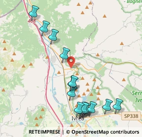 Mappa Via Marconi, 10013 Borgofranco d'Ivrea TO, Italia (4.73867)