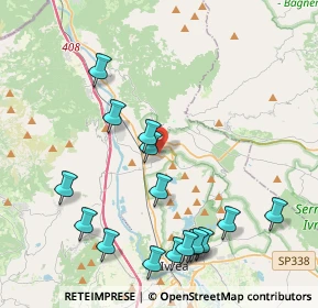 Mappa Via Marconi, 10013 Borgofranco d'Ivrea TO, Italia (4.66625)