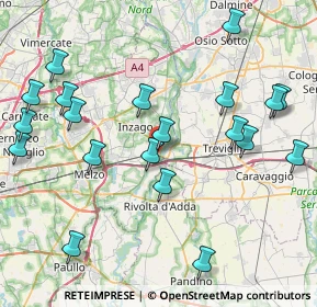 Mappa Viale Stazione, 20062 Cassano d'Adda MI, Italia (9.4735)