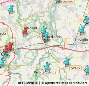 Mappa Viale Stazione, 20062 Cassano d'Adda MI, Italia (5.99786)