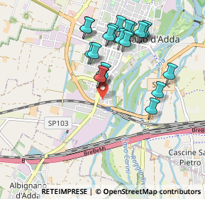 Mappa Viale Stazione, 20062 Cassano d'Adda MI, Italia (0.943)