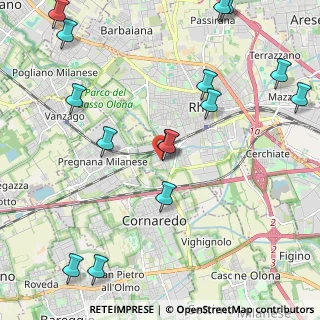 Mappa Via San Francesco, 20017 Rho MI, Italia (2.75067)