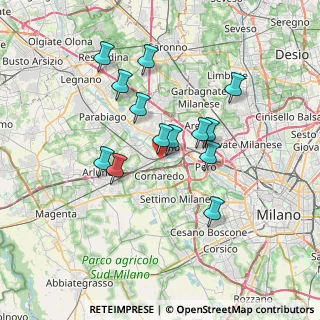 Mappa Via San Francesco, 20017 Rho MI, Italia (6.10077)