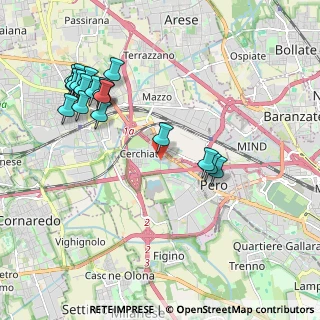 Mappa Via Cesare Battisti, 20016 Pero MI, Italia (2.252)
