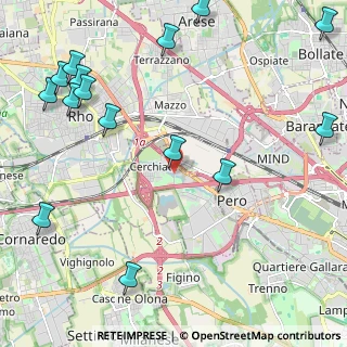 Mappa Via Cesare Battisti, 20016 Pero MI, Italia (2.97867)