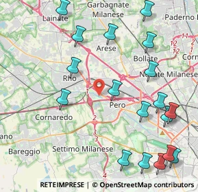 Mappa Via Cesare Battisti, 20016 Pero MI, Italia (5.20611)