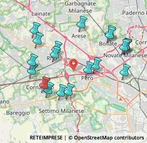 Mappa Via Cesare Battisti, 20016 Pero MI, Italia (4.09316)