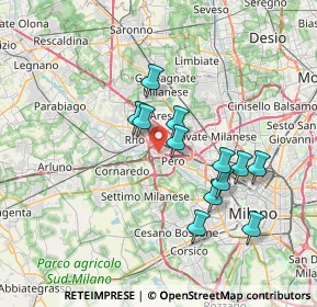 Mappa Via Cesare Battisti, 20016 Pero MI, Italia (6.28)