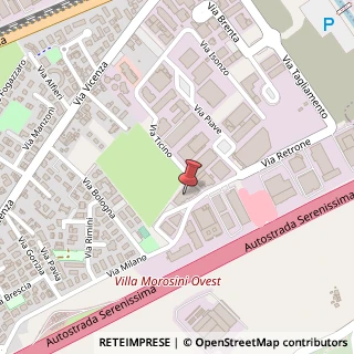 Mappa Via Retrone, 12, 36077 Altavilla Vicentina, Vicenza (Veneto)