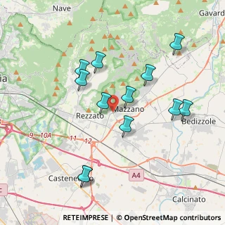 Mappa Via Cesare Battisti, 25086 Rezzato BS, Italia (3.80333)