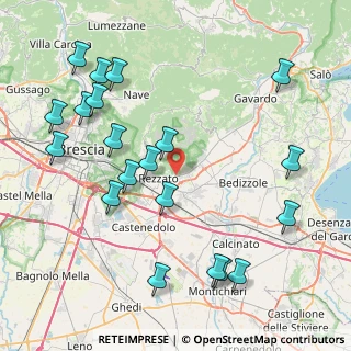 Mappa Via Cesare Battisti, 25086 Rezzato BS, Italia (9.7045)
