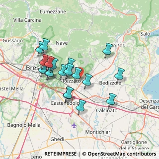 Mappa Via Cesare Battisti, 25086 Rezzato BS, Italia (6.202)