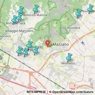 Mappa Via Cesare Battisti, 25086 Rezzato BS, Italia (3.02)