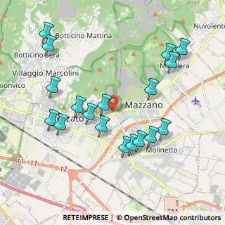 Mappa Via Cesare Battisti, 25086 Rezzato BS, Italia (2.09611)