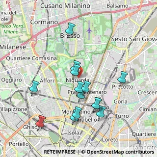 Mappa Via Paolo Santagostino, 20162 Milano MI, Italia (1.90143)
