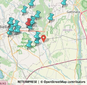 Mappa 13851 Castelletto Cervo BI, Italia (9.3295)