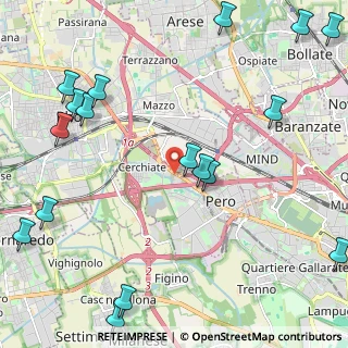 Mappa Via Don C. Sommariva, 20016 Pero MI, Italia (3.05353)