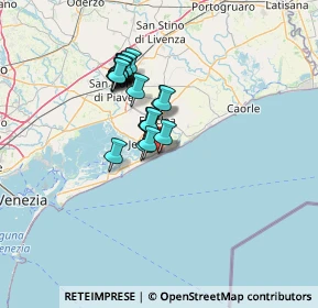 Mappa Via Altinate, 30016 Lido di Jesolo VE, Italia (10.18)