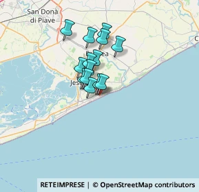 Mappa Via Altinate, 30016 Lido di Jesolo VE, Italia (4.50857)