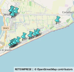 Mappa Via Altinate, 30016 Lido di Jesolo VE, Italia (2.44316)