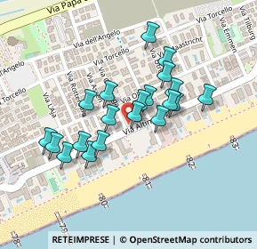 Mappa Via Altinate, 30016 Lido di Jesolo VE, Italia (0.1845)