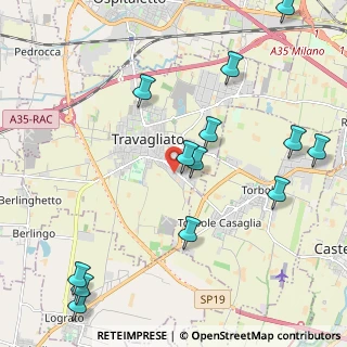 Mappa Via S. Carlo Borromeo, 25039 Travagliato BS, Italia (2.59154)