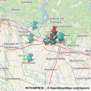 Mappa Via S. Carlo Borromeo, 25039 Travagliato BS, Italia (8.39462)
