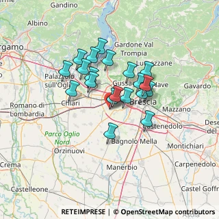 Mappa Via S. Carlo Borromeo, 25039 Travagliato BS, Italia (10.643)