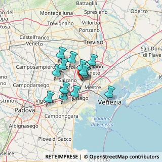 Mappa Vicolo Madre Teresa di Calcutta, 30030 Martellago VE, Italia (8.82385)