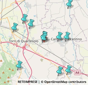 Mappa Piazza Norma Cossetto, 36040 Grumolo delle Abbadesse VI, Italia (4.0775)