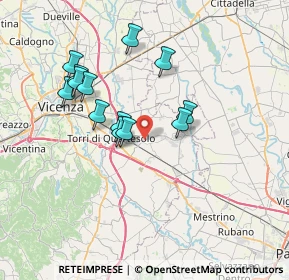 Mappa Piazza Norma Cossetto, 36040 Grumolo delle Abbadesse VI, Italia (6.40077)