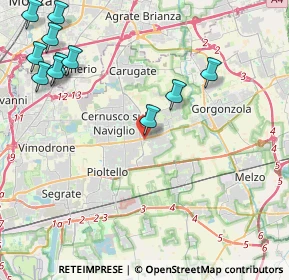 Mappa SS padana superiore, 20051 Cassina de' Pecchi MI (5.41636)