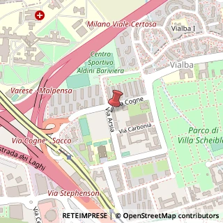 Mappa Via Arsia, 14, 20157 Milano, Milano (Lombardia)
