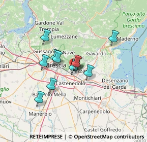 Mappa Via Disciplina, 25086 Rezzato BS, Italia (10.07545)