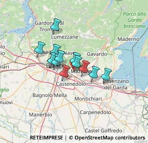 Mappa Via Disciplina, 25086 Rezzato BS, Italia (8.77385)