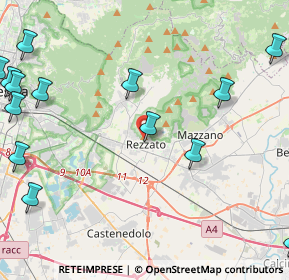 Mappa Via Disciplina, 25086 Rezzato BS, Italia (6.34133)