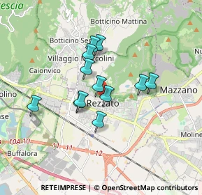 Mappa Via Disciplina, 25086 Rezzato BS, Italia (1.31)