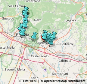 Mappa Via Disciplina, 25086 Rezzato BS, Italia (6.46632)