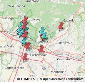 Mappa Via Disciplina, 25086 Rezzato BS, Italia (7.17211)