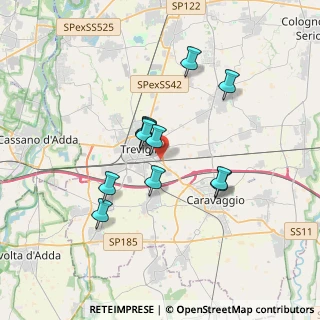 Mappa Via Jenner, 24047 Treviglio BG, Italia (2.86727)