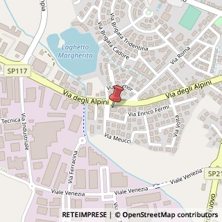 Mappa Via E. Fermi, 5, 36043 Camisano Vicentino, Vicenza (Veneto)