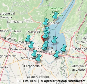 Mappa SS 572, 25080 Padenghe Sul Garda BS, Italia (10.01)