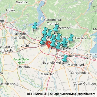 Mappa Via Donatori di Sangue, 25030 Castel Mella BS, Italia (8.77643)