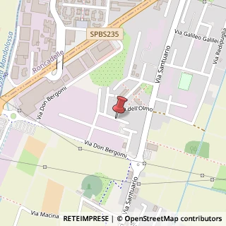 Mappa Via donatori di sangue 47, 25030 Castel Mella, Brescia (Lombardia)