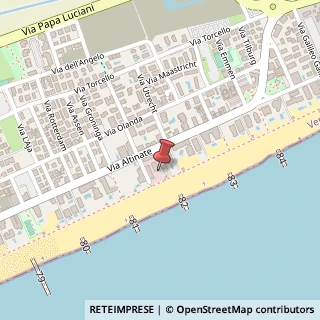Mappa Via Altinate Quarto Accesso Al Mare, 4, 30016 Jesolo, Venezia (Veneto)