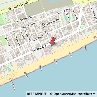 Mappa 5? Accesso al Mare di Via A. Bafile, n?2, 30016 Jesolo, Venezia (Veneto)