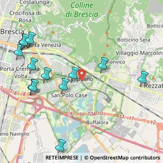 Mappa Corso Luigi Bazoli, 25134 Brescia BS, Italia (2.64615)