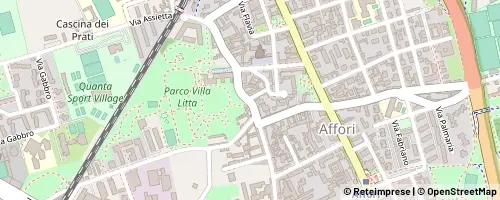 Mappa Milano