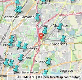 Mappa Via Bormio, 20132 Milano MI, Italia (2.9875)